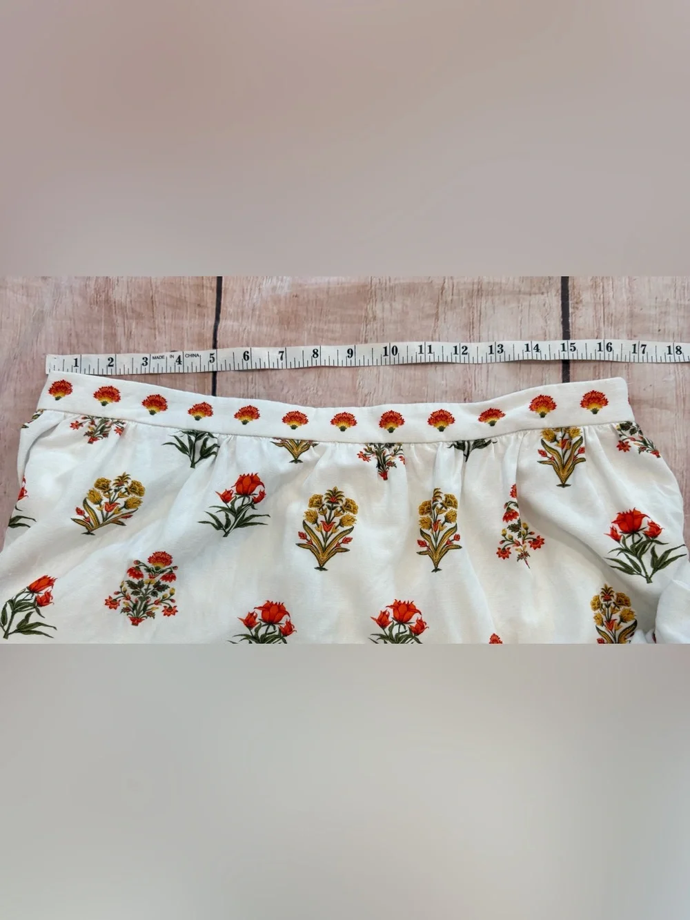 Antonio Melani isabelle a-line floral tiered maxi skirt Size 14 prairie cottage